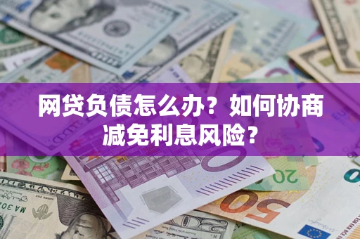 武汉网贷负债怎么办？如何协商减免利息风险？