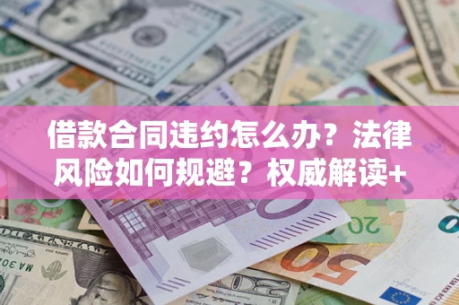 武汉借款合同违约怎么办?法律风险如何规避?权威解读+实用指南 武汉借款合同违约怎么办?法律风险如何规避?权威解读+实用指南