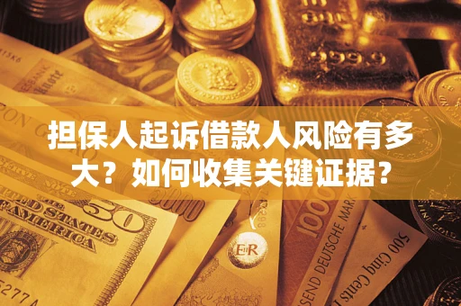 武汉担保人起诉借款人风险有多大？如何收集关键证据？