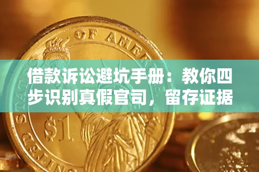 武汉借款诉讼避坑手册：教你四步识别真假官司，留存证据不踩雷