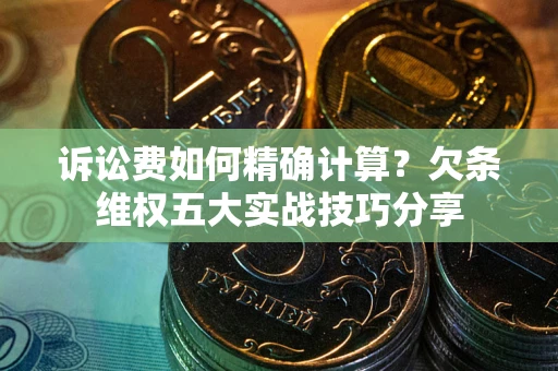 武汉诉讼费如何精确计算？欠条维权五大实战技巧分享