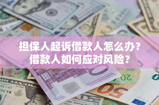 武汉担保人起诉借款人怎么办？借款人如何应对风险？