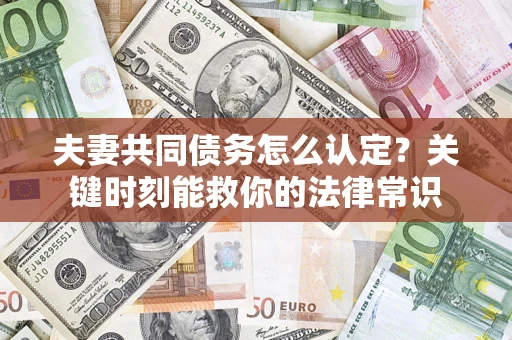 武汉夫妻共同债务怎么认定？关键时刻能救你的法律常识