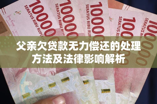 武汉父亲欠贷款无力偿还的处理方法及法律影响解析