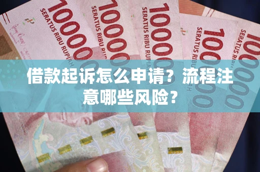 武汉借款起诉怎么申请？流程注意哪些风险？