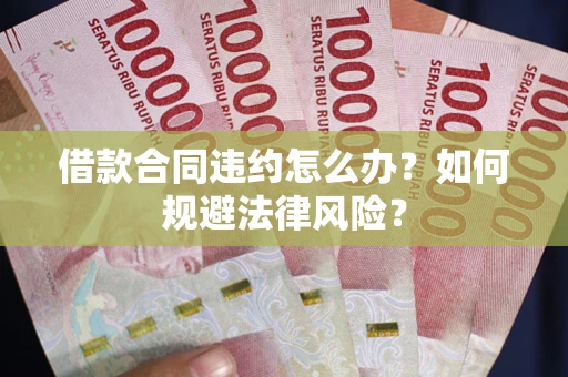 武汉借款合同违约怎么办？如何规避法律风险？